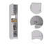 Armoire à linge à 1 tablette-353067397