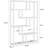 Tall Geometric Bookcase