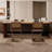 Brown Rectangular Solid Wood Desks-108352714