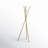 Darley 64.75'' Gold Tripod Floor Lamp