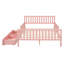 Lit plateforme en bois rose avec garde-corps et rangement pratique-35090664-35090670