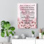 Mom Message Lucky And Proud Mother - Wrapped Canvas Print-1691160527