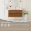 Meuble-lavabo flottant 42 po avec lavabo, meuble de rangement mural avec lavabo à surface solide et tiroirs à fermeture en douceur entièrement assemblés-1543450718