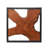 Handmade Rustic Abstract Wall Decor on Solid Wood