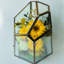 Arrangement floral en boîte
