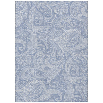 Fareham Washable Paisley Indoor / Outdoor Rug