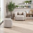 39" Wide Cozy Boucle Upholstered Barrel Chair Set, 2-Piece Accent Chairs for Living Room and Bedroom-230003254