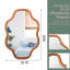 Miroir mural en bois massif Cloud-1397920080