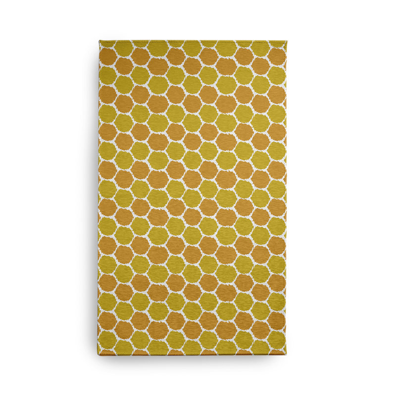 Rectangle Rectangle 1'6" X 2'6" Indoor/Outdoor Area Rug with Non-Slip Backing
