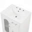 Meuble-lavabo 24 po avec lavabo, meuble-lavabo avec deux tiroirs et porte, tablette réglable, bois massif et panneau de fibres à densité moyenne-115688391