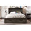Armoire lit escamotable Murphy avec station de charge, lit plateforme pliable multifonctionnel avec 1 grand tiroir de rangement pour chambre d'amis-22730971-22730968