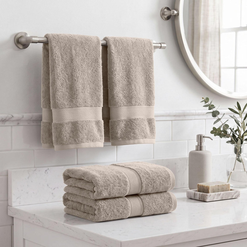 Coton luxueux et hautement absorbant Renata, Pierre