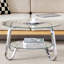 Table basse à dessus en verre-437610186