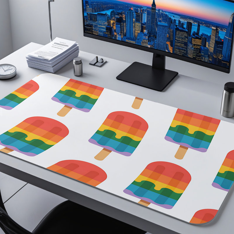 Polyester Desk Pad, 23.6x13.8