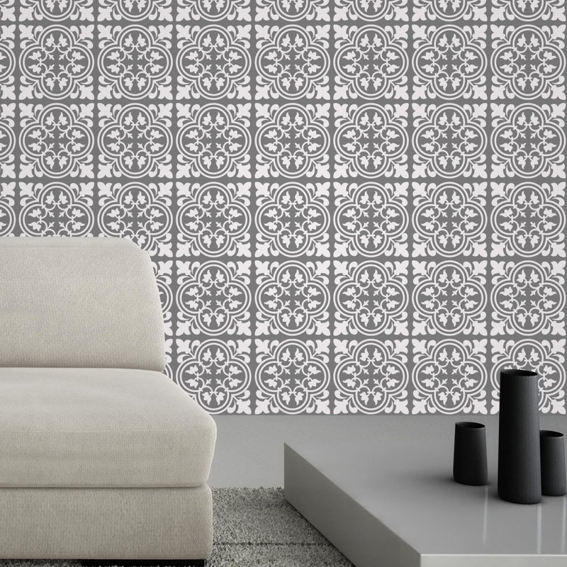 Emiry 15cm W x 15cm L PVC Peel and Stick Mosaic Tile