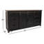 Karley 70'' Solid Wood Sideboard-1629325332