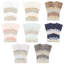 Ensemble de 1 serviette de bain et 2 serviettes à main 3 pièces SHELL ROW-640449285