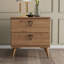 Wickenburg 52cm W Manufactured Wood Bedside Table-693157932