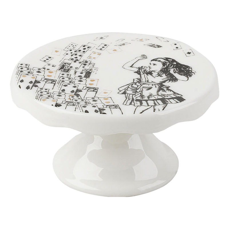 Alice In Wonderland Ceramic Cake Stand