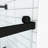 76" H Frameless Soft-Closing Single Sliding Shower Door-114502271