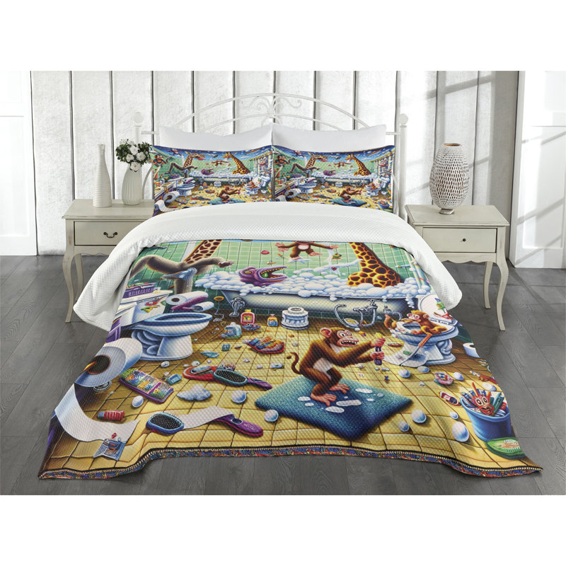 Coverlet, Queen Coverlet / Bedspread + 2 Standard Shams