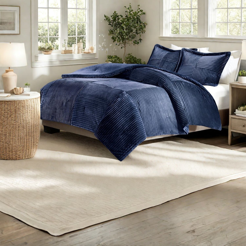 Ensembles de literie douillette douillette, polyester grand confort moderne pour la maison