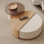 Round multi-functional simple tea table