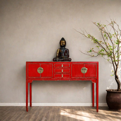 Classical Aged Console Table