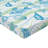 Ambesonne Nautical Fitted Sheet 2-Pack Ocean Shell Starfish Mint Blue-106741498