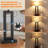 22'' Metal Base Table Lamp Set with 3-Way Touch Control and USB A&C
