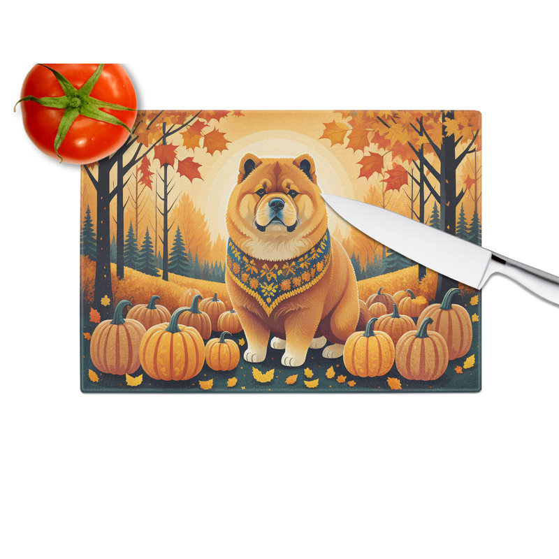 Grande planche à découper Chow Chow