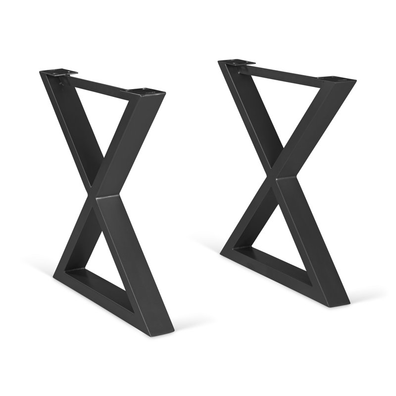 Dining 28.5" Cross Table Base, Black