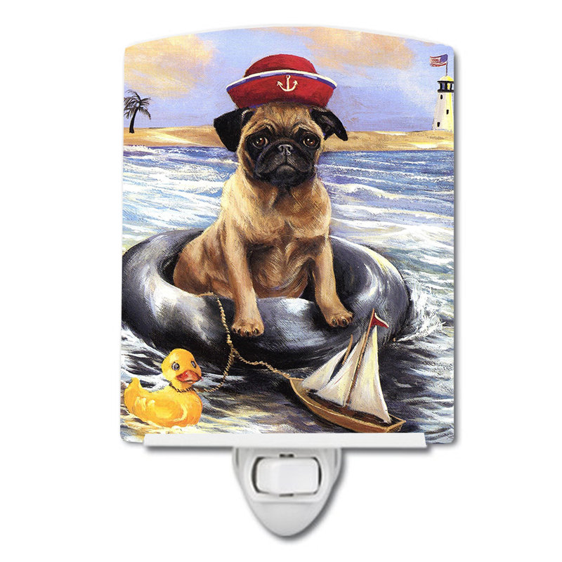Veilleuse Westie, Carlin « Ahoy Sailor »