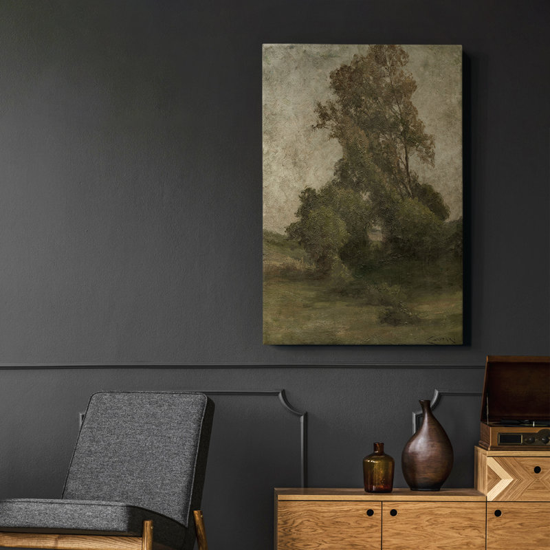 Framed On Canvas Print, 13" H x 9" W
