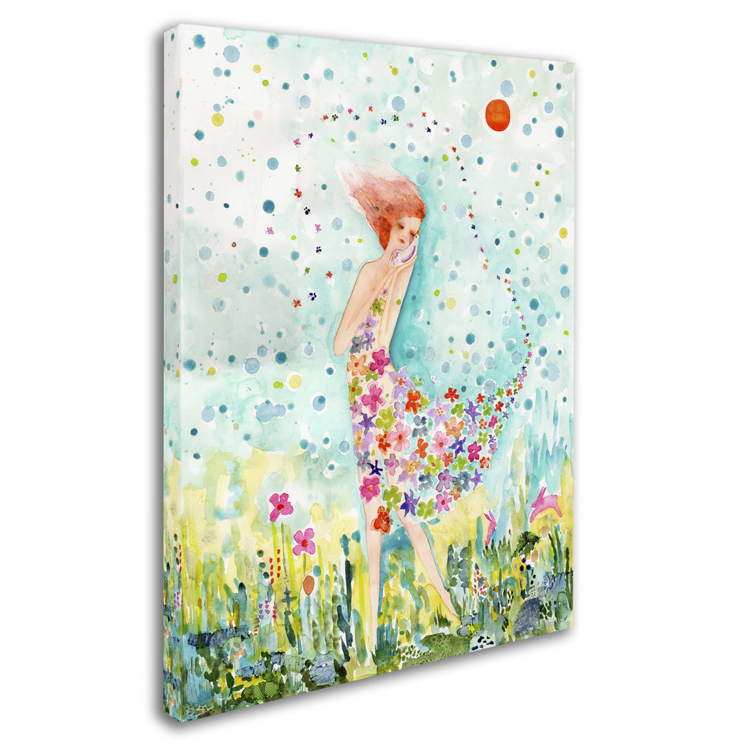 Berkley 'Release' Print on Wrapped Canvas Winston Porter 