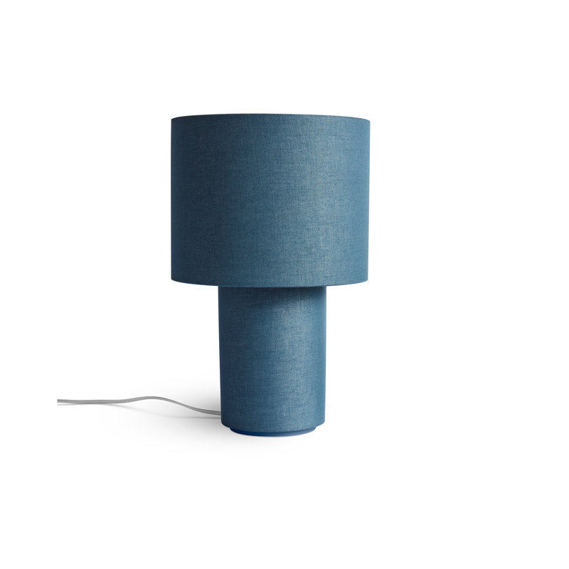 Hilla Table Lamp, 21”H x 18” W x 13” D, Navy