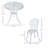 Round 2 - Person 23.6cm Long Bistro Set