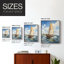 NAUTICAL Series CCDXL III - Impression encadrée de qualité supérieure - Prêt à être accroché - Aucun clou requis-1205843488-1205843498