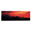 Sundown Austrian Mts South Bavaria Germany - Wrapped Canvas Panoramic Print-289604797