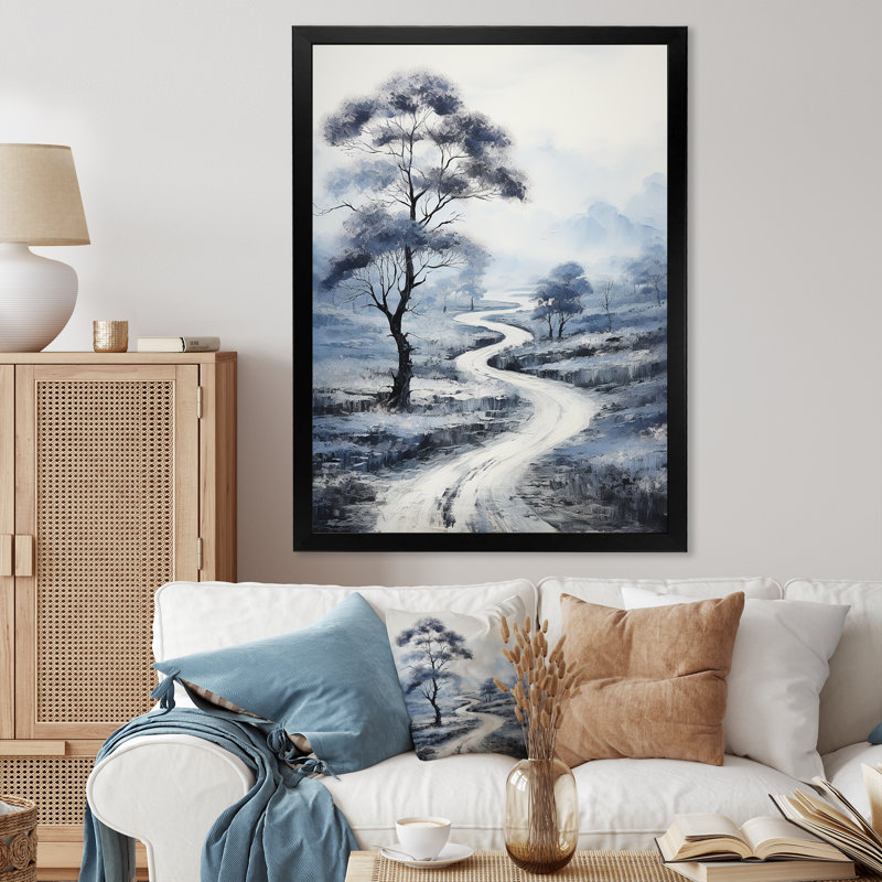Reproduction d'art sur toile Loreno, Cadre photo noir, H 20 po x l 12 po x P 1 po