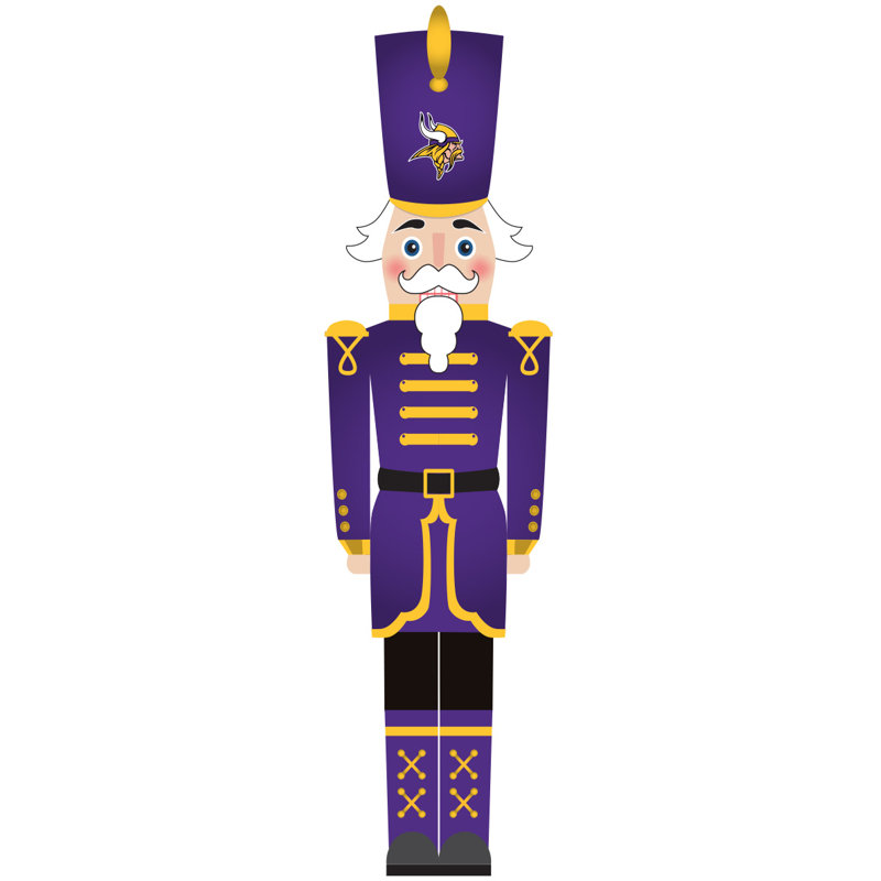 Minnesota Vikings 46" Nutcracker Leaner