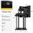 Rustic Farmhouse Black Wall Lanterns Dusk to Dawn Outdoor Wall Lights Waterproof Lighting Fixtures-705743261