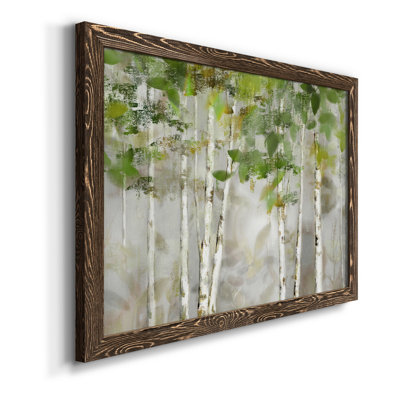 «Evergreen Forest», peinture sur toile encadrée