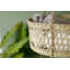 Natural Elements 2-Tier Natural Seagrass Hanging Storage