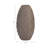 Sculptural Textured Ceramic Table Vase for Living Room - Decorative Tall Flower Vase for Tabletops, Entryway, or Home Decor - Brown-383587214
