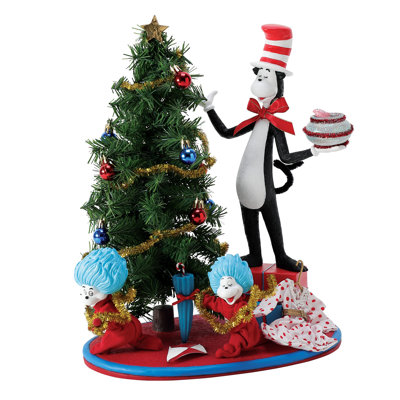 Figurine possible 14,75 po Le chat dans le chapeau «Dreams possible» Dr Seuss