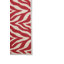 Tapis intérieur / extérieur rouge à imprimé animal-1343456361