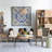 Solid Wood Top Coffee Table-1704746113