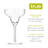 Sorbo 10 oz Margarita Glasses