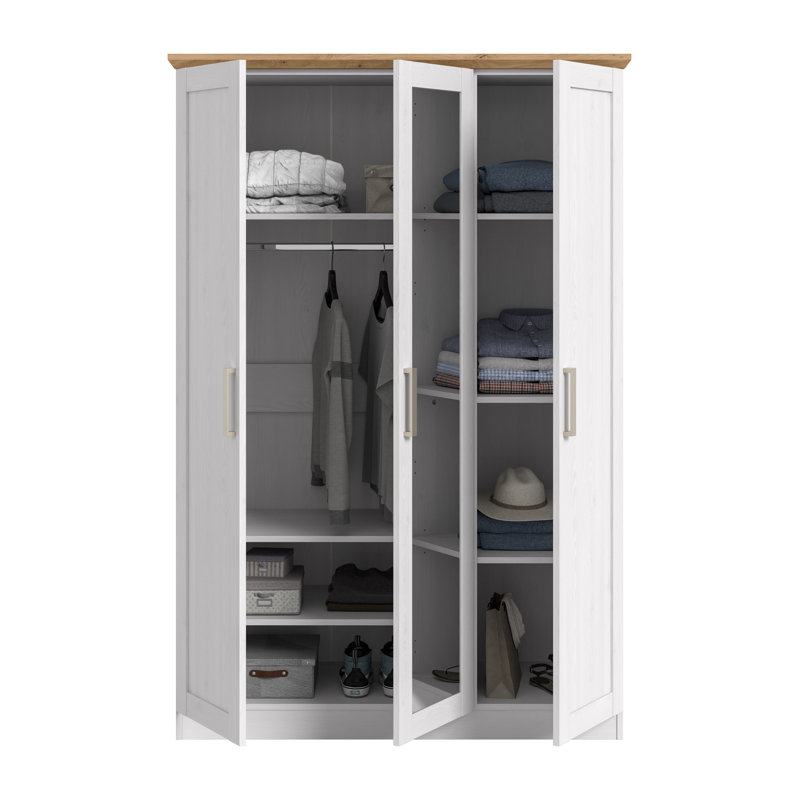 Ruthella 3 Door Wardrobe
